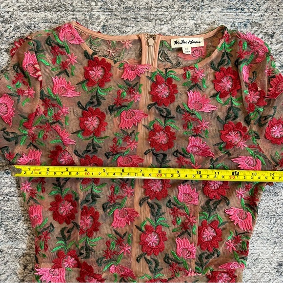 ๐For Love and Lemons Amelia swing dress XS - Picture 6 of 7